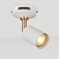 Single White Hugo Hotspot Ceiling/ Wall Light with GU10 Bulb