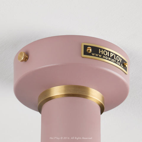 Winter Blush Simple Wall Sconce