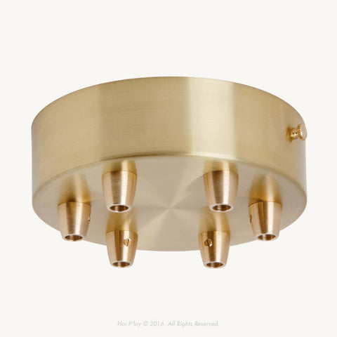 Large Brass Ceiling Cup 